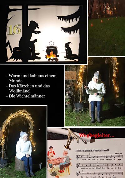 Adventsfenster-Anlass in Volketswil, 16. Dezember 2023