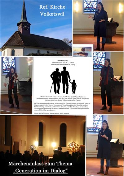 Märchenanlass, Sonntag 28. Januar 2024, ref. Kirche Volketswil