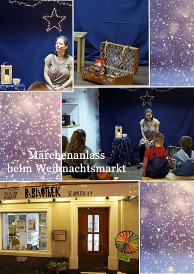 Weihnachtsmarkt in Schmerikon, Märchenanlass für Kinder 2. Dez. 2023